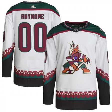 Arizona Coyotes Dresy Personalizované Adidas Bílý Authentic - Pánské Arizona Coyotes Dresy Personalizované Adidas Bílý Authentic - Pánské